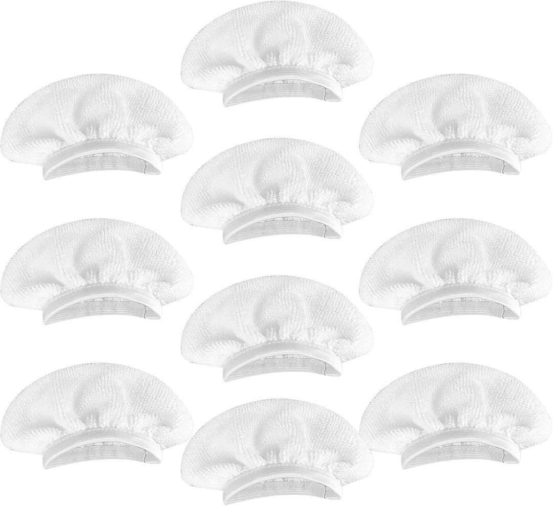8 Pack Steam Mop Pads for Handheld Steam Cleaner, Compatible with Bissell Steam Shot, Wagner, Pursteam, Mcculloch, Dupray, Comforday Steam Cleaner, Universal Washable Steam Cleaner Accessories